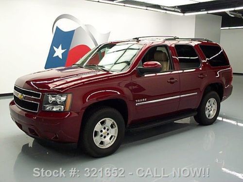 2011 chevy tahoe lt 4x4 8passenger leather dual dvd 48k texas direct auto