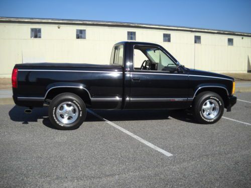 C1500 black shortbed truck - 10,713 original miles - best &#034;survivor&#034; truck mint