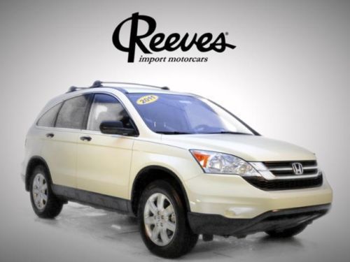 2011 honda cr-v 2wd 5dr low mileage  suv 2.4l  5-speed a/t