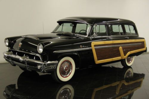 1953 mercury monterey woody wagon restored 1 of 5 255ci v8 3 speed od cali car