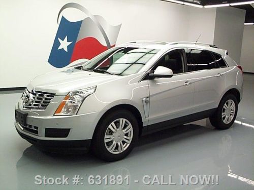 2013 cadillac srx lux collection pano roof rear cam 13k texas direct auto