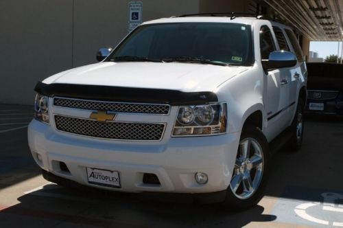 10 chevy tahoe ltz leather sunroof entertainment package