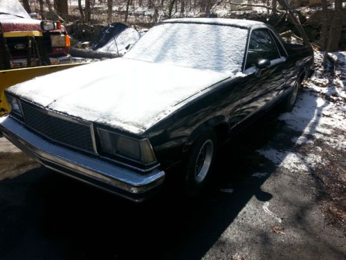 1978 chevrolet el camino base standard cab pickup 2-door 3.3l