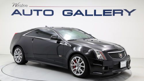 2014 cts-v coupe, black diamond, sport seats, loaded! 900 miles!