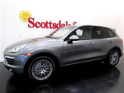 11 cayenne s * 21k mi * gray * prem plus pkg * pano *  whls * bk up cam.* bose