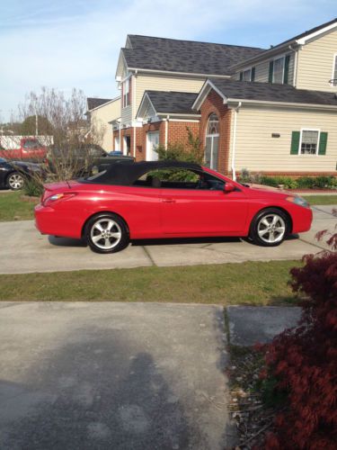 2006 toyota solara se convertible 2-door 3.3l