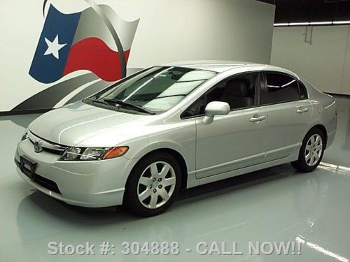 2008 honda civic lx sedan automatic cruise ctrl 70k mi texas direct auto