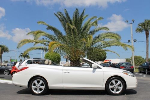 Toyota solara sle leather! pearl white! premium package! heated seats!