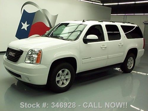 2013 gmc yukon xl slt 4x4 8pass htd leather rea cam 27k texas direct auto