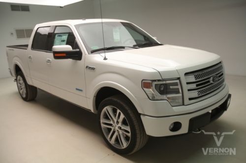 2013 limited crew 4x4 navigation sunroof 22s aluminum leather heated ecoboost