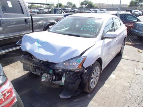 2014 nissan sentra sv sedan damaged salvage economical priced to sell wont last!