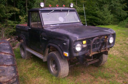 1968 ford bronco u14 half cab 4x4 4 wheel drive