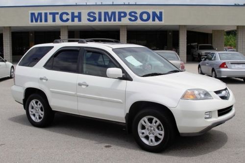 2004 acura mdx touring leather 3rd row sunroof perfect ga carfax