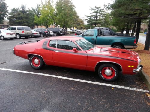 1974 plymouth roadrunner rm21 440  727 trans console 3 speed . not gtx