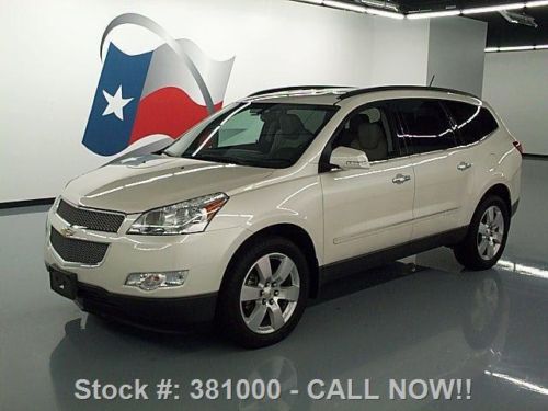 2011 chevry traverse ltz leather nav rear cam 20&#039;s 43k texas direct auto