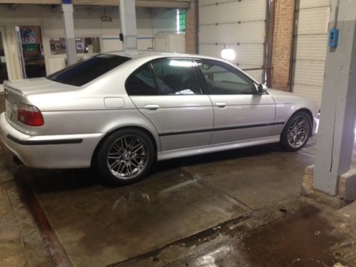 2002 bmw m5 base sedan 4-door 5.0l dinan exhaust, uuc short-shift kit