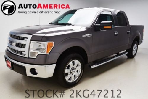 2013 ford f-150 xlt 4k low miles rearcam aux usb crewcab bedliner one 1 owner