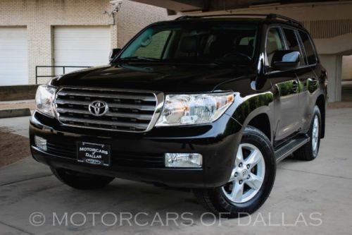 2009 toyota land cruiser navigation sunroof heated leather 4x4 hard loaded