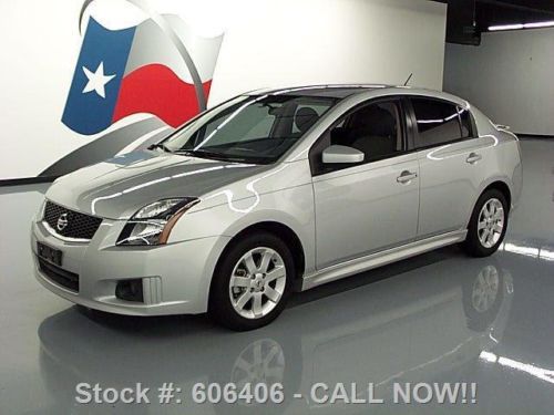 2011 nissan sentra sr auto spoiler alloy wheels 52k mi texas direct auto