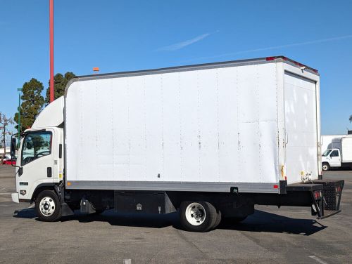 2015 isuzu npr eco-max 16ft box truck diesel