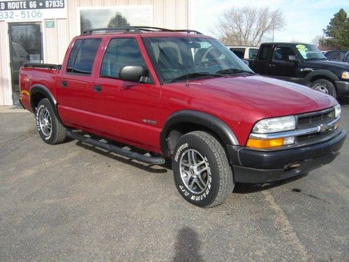 2003 chevrolet s-10 crew cab ls 4x4