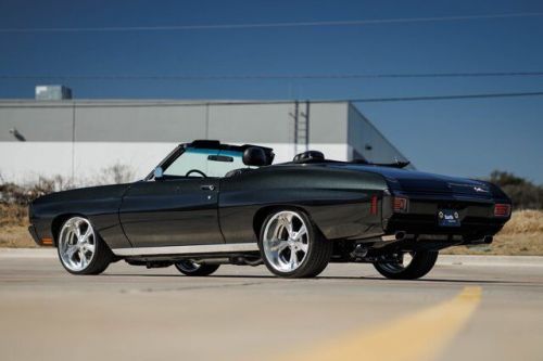 1970 chevrolet chevelle superecharged lsa convertible restomod