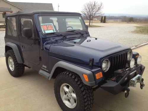 2004 jeep wrangler se sport utility 2-door 2.4l