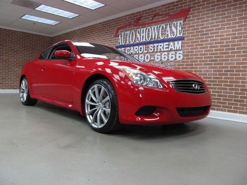 2009 infiniti g37 s coupe manual premium sport factory warranty