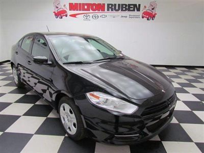 4dr sdn se dart se new sedan manual gasoline 2.0l i4 dohc engine pitch black