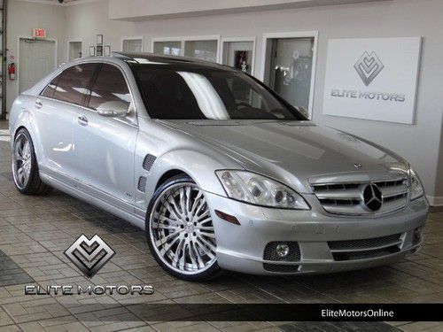 2007 mercedes s65 full lorinser body kit 22in wheels