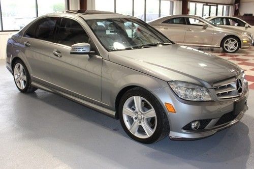 2010 mercedes-benz c-300 4dr sdn 3.0l sport rwd nav warranty factory