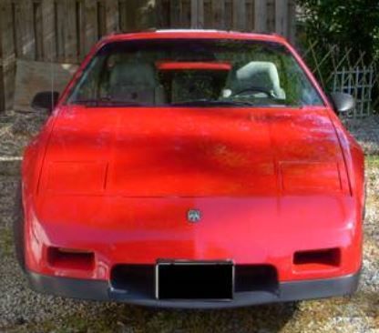 1986 pontiac fiero se 5spd 33mpg