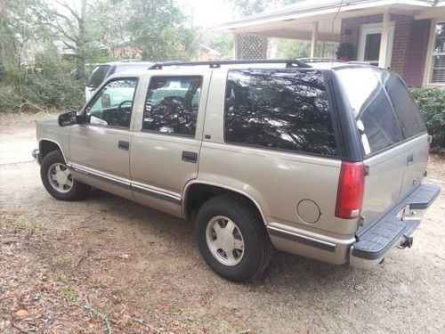 1999 chevrolet tahoe lt sport utility 4-door good condition charleston, sc