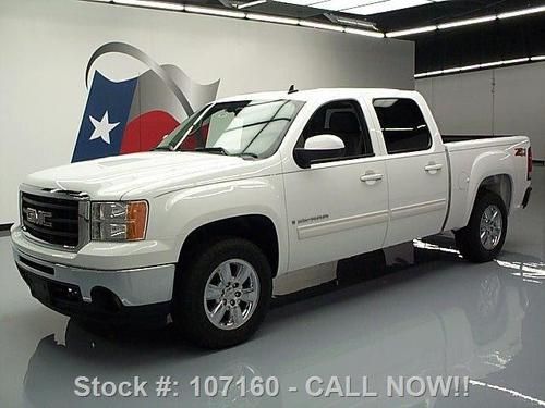 2009 gmc sierra slt crew z71 4x4 sunroof nav dvd 62k mi texas direct auto