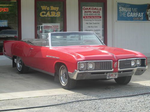 1968 buick electra 225 convertible w/only 69k original miles...deuce &amp; a quarter