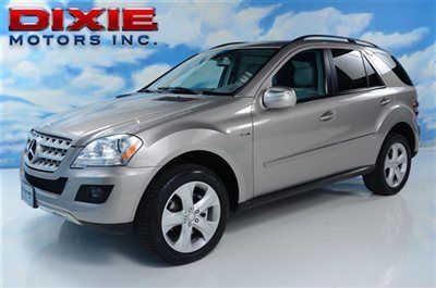 Mercedes-benz ml320 bluetec diesel heated leather awd moonroof navigation dvd