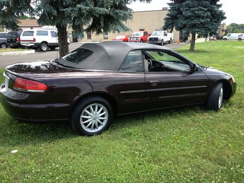 2003 chrysler sebring lxi convertible 2-door 2.7l