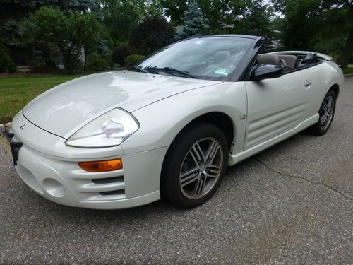 2003 mitsubushi eclipse spyder convertable gts v6,leather,only 84k miles