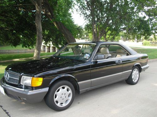 1991 mercedes-benz 560sec base coupe 2-door 5.6l