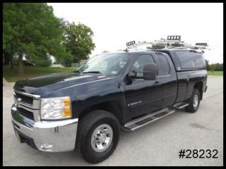 3500 duramax diesel extended cab long bed service utility shell 4x4 - we finance