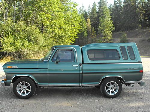 1971 ford pickup short box  sport custom