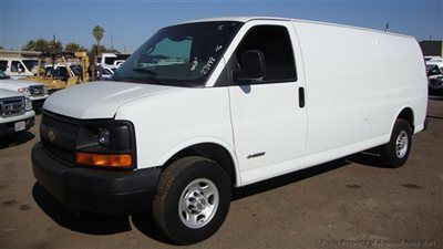 No reserve in az - 2006 chevy express cargo van non-runner seized engine