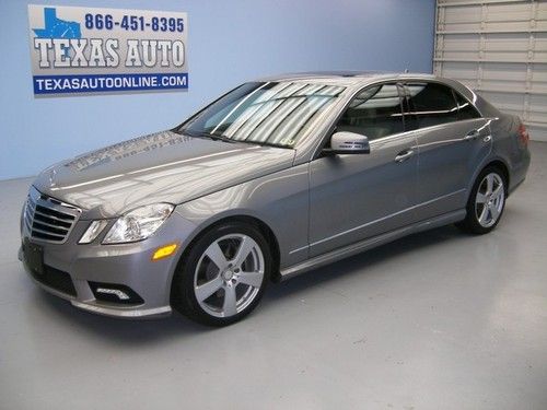 We finance!!!  2011 mercedes-benz e350 sport roof nav heated seats texas auto!!