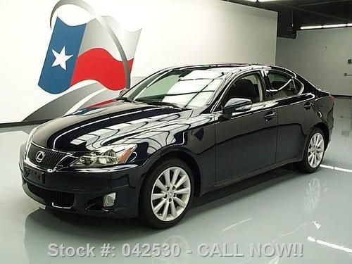 2010 lexus is250 awd sunroof climate seats paddle shift texas direct auto