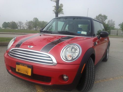 2009 chili red mini cooper