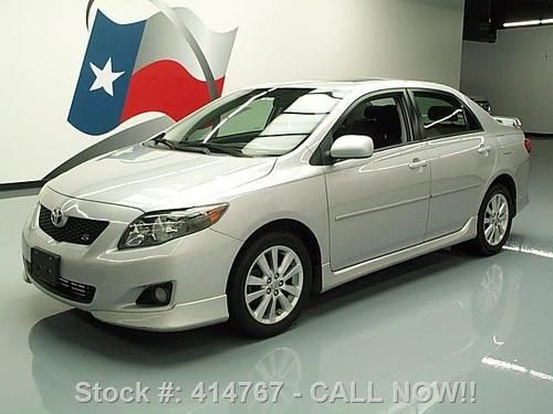 2010 toyota corolla s sunroof cruise ctrl alloys 51k mi texas direct auto