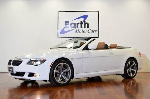 2010 bmw 650ci conv, sport/prem pkg, $94k msrp, 1 owner, carfax cert