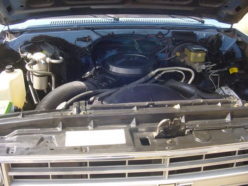 1986 chevrolet cheyenne p/u, like new condition, one owner, always garaged