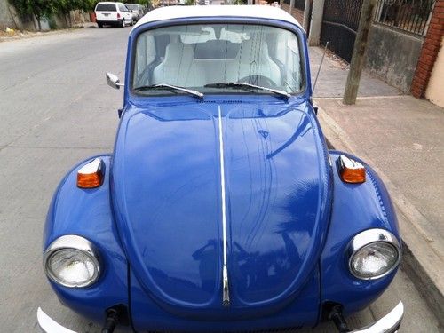 Rare 1974 vw super beetle convertible, convertible "karman" edition