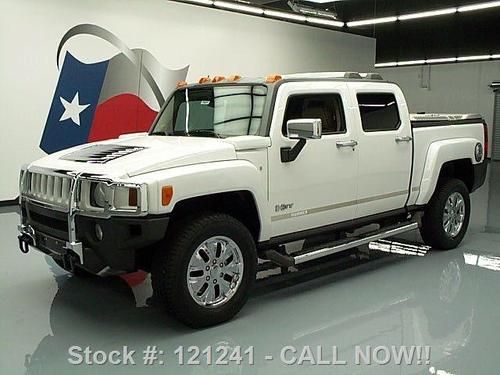 2009 hummer h3t alpha 4x4 htd leather nav dual dvd 8k!! texas direct auto